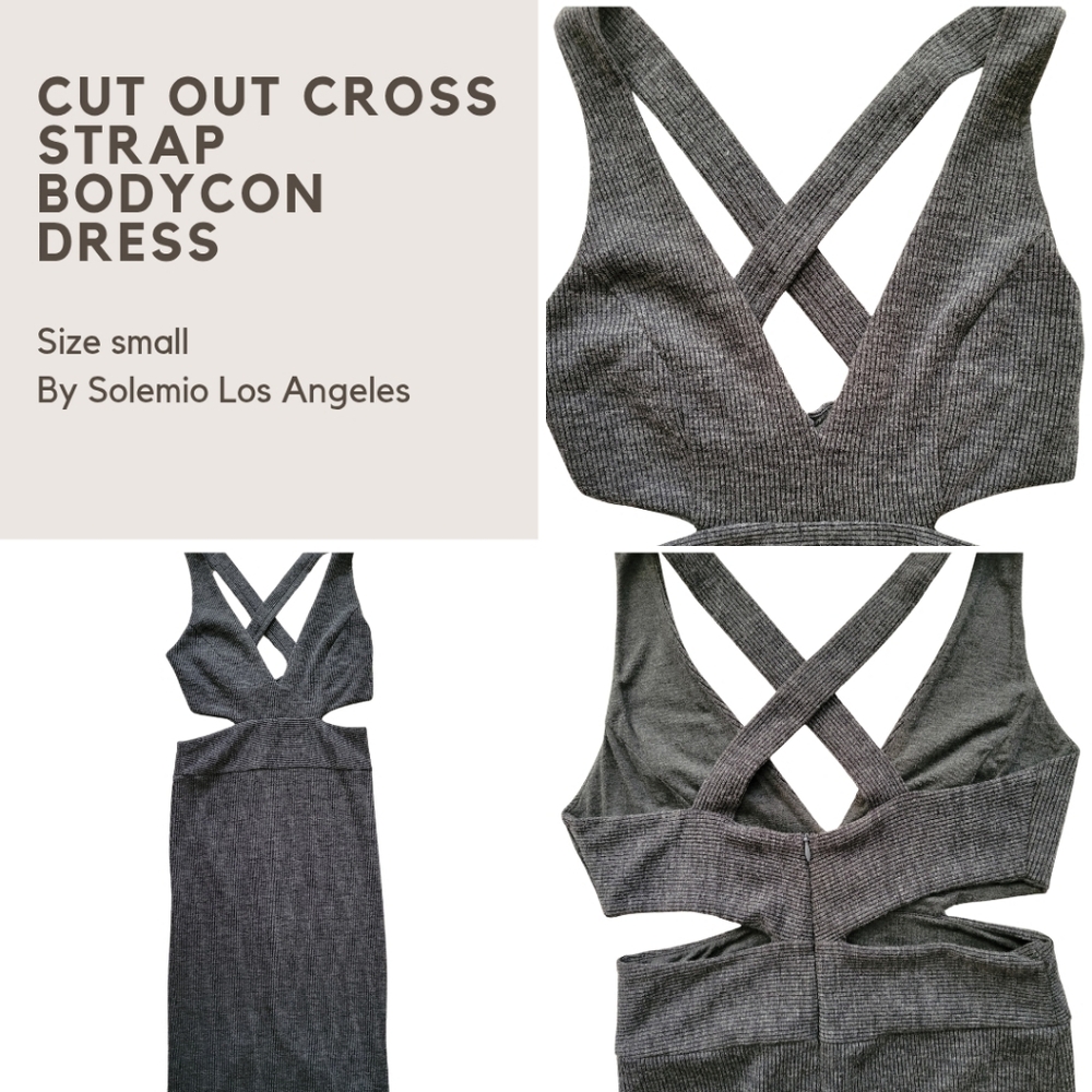 Cutout bodycon dress